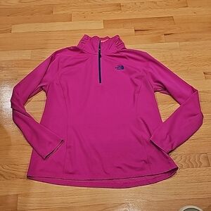 Women's North Face Zip Up Top